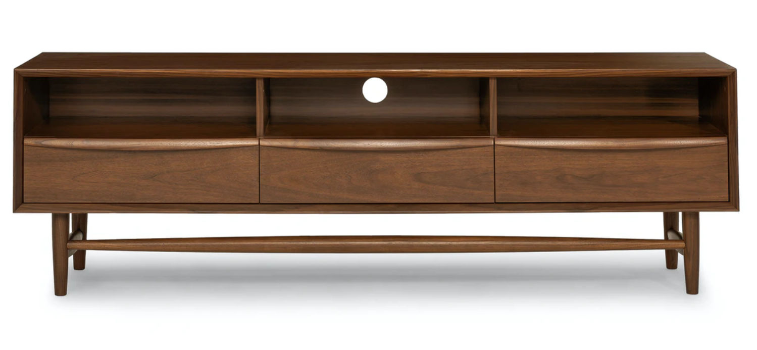Lenia Walnut 63" Media Unit thumbnail 3