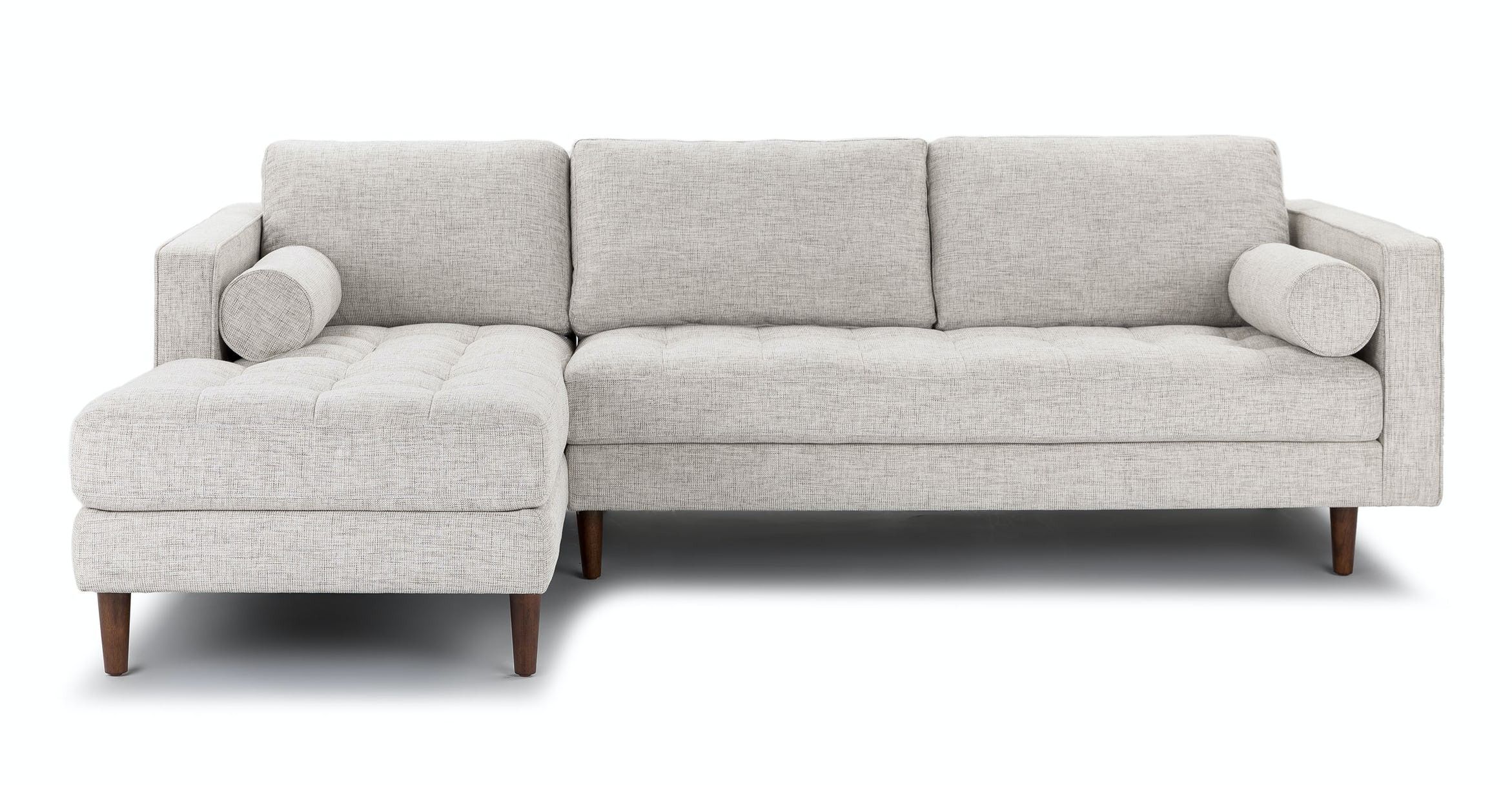 Sven Birch Ivory Left Sectional Sofa thumbnail 3
