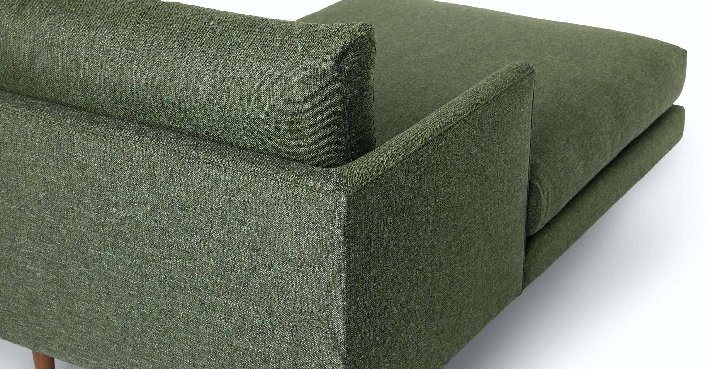 Burrard Forest Green Left Sectional thumbnail 6