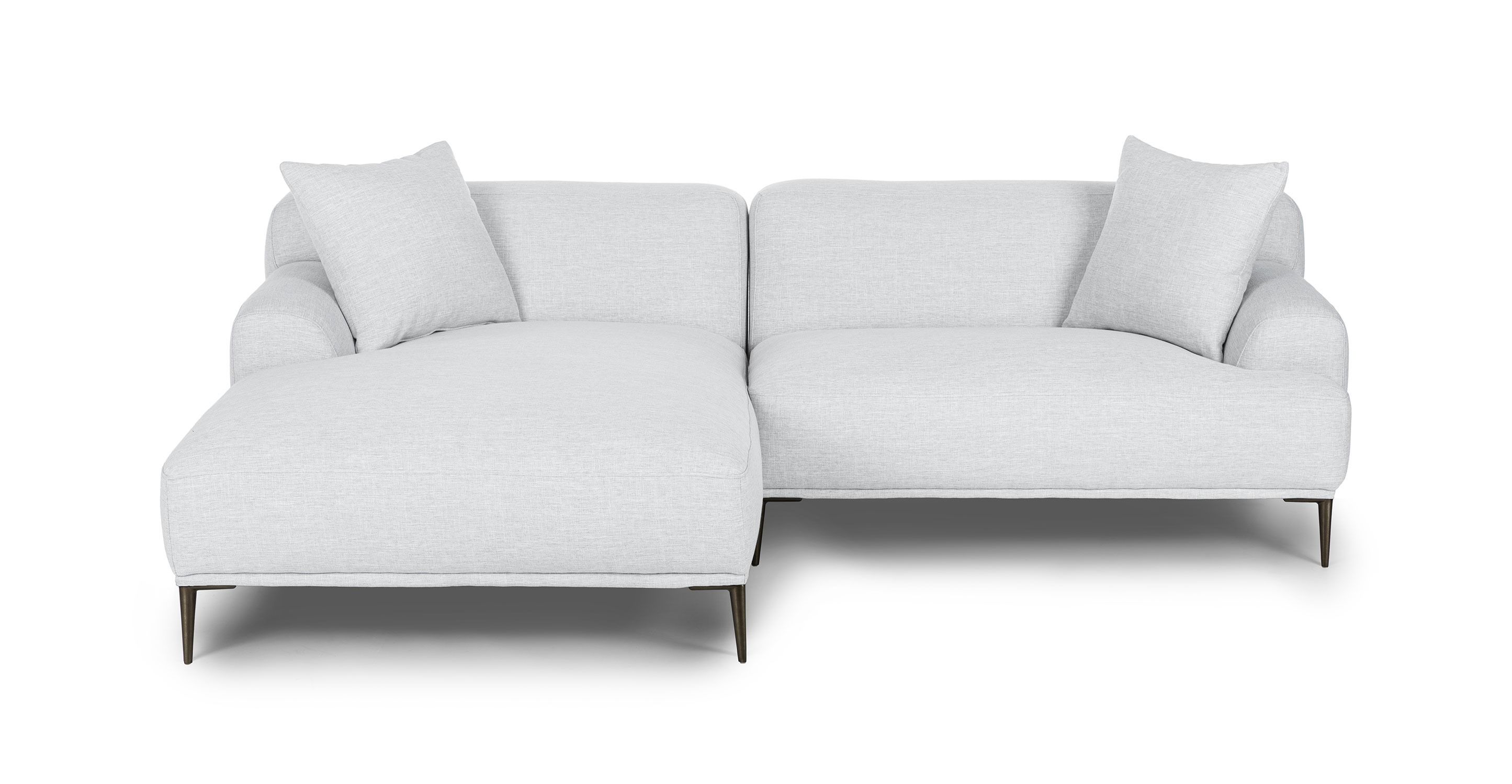 Abisko Mist Gray Left Sectional thumbnail 3