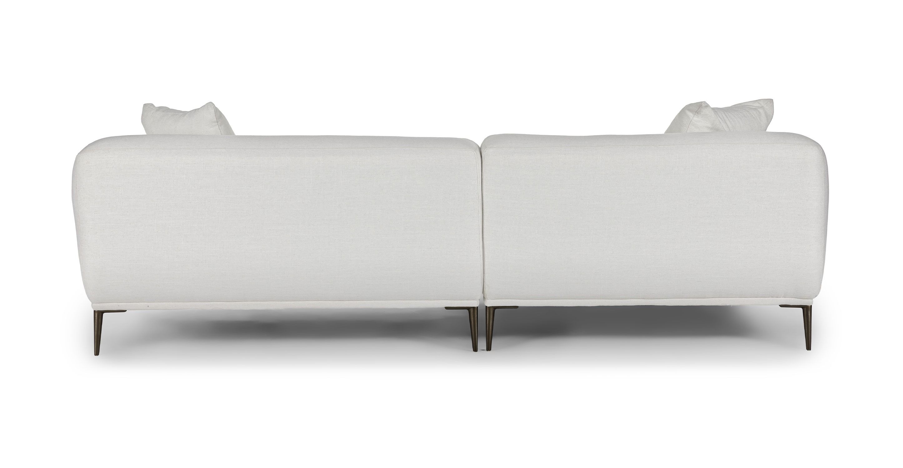Abisko Quartz White Left Sectional thumbnail 5