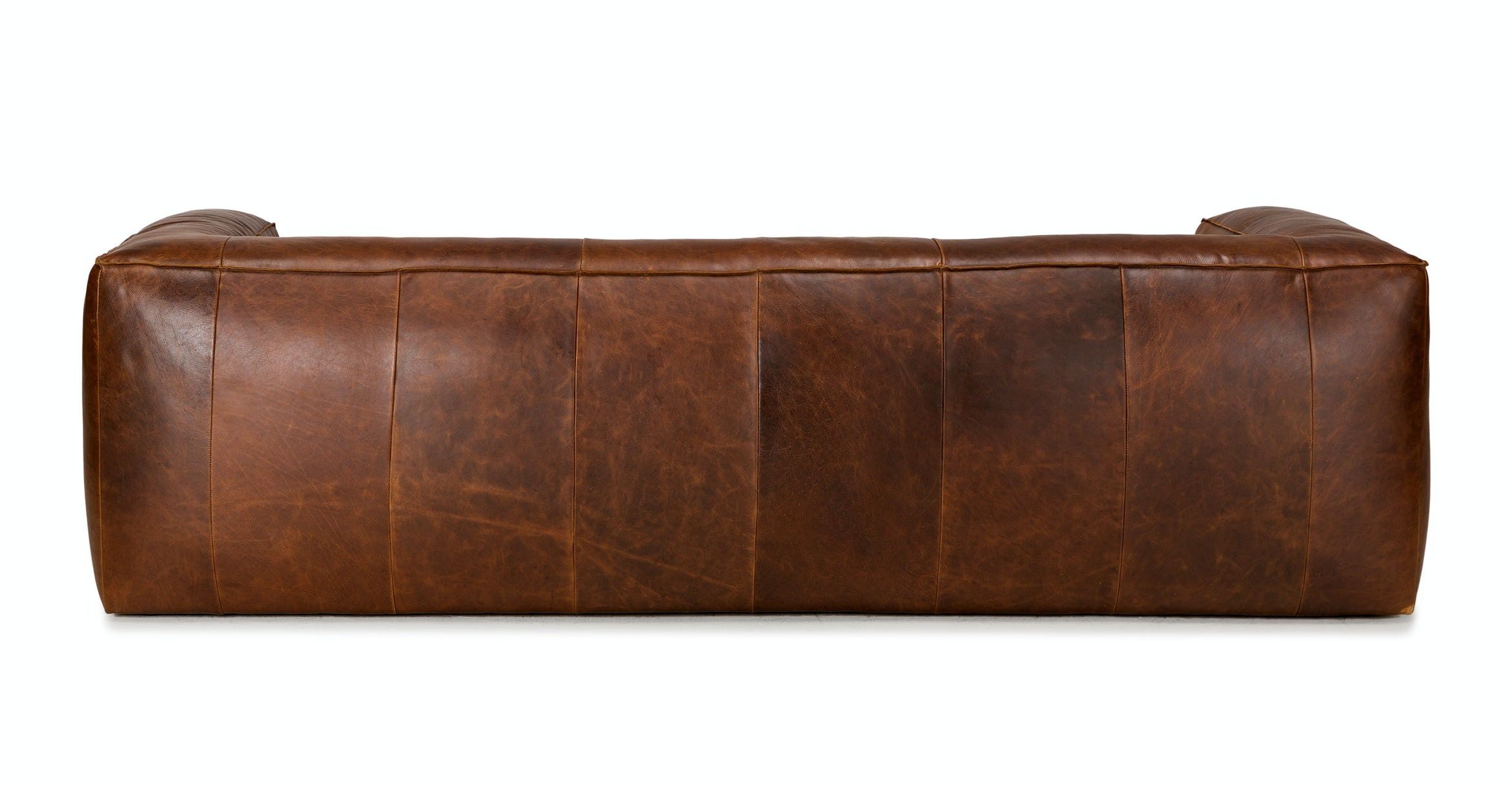 Cigar Rawhide Brown Sofa thumbnail 5