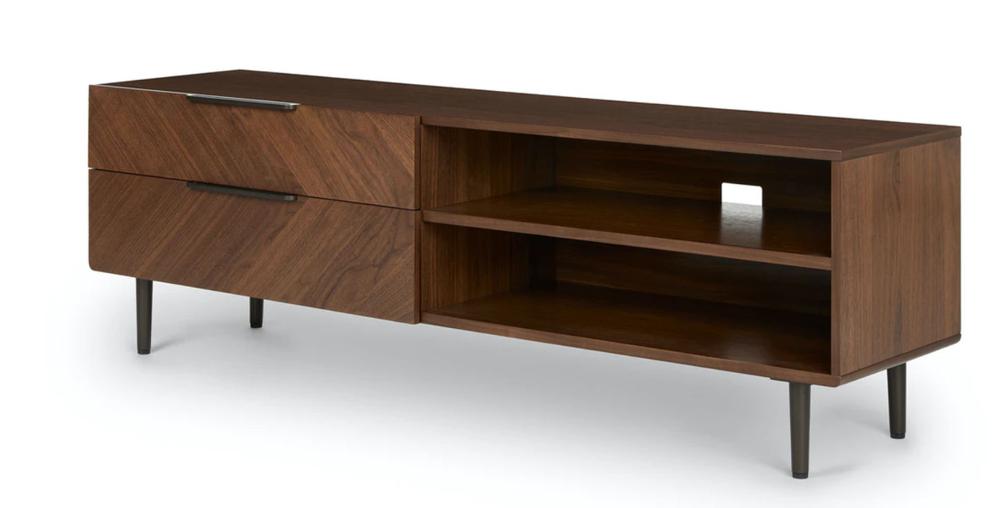 Nera Walnut 63" Media Unit thumbnail 2