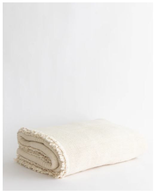 Natural Striped Blanket thumbnail 3