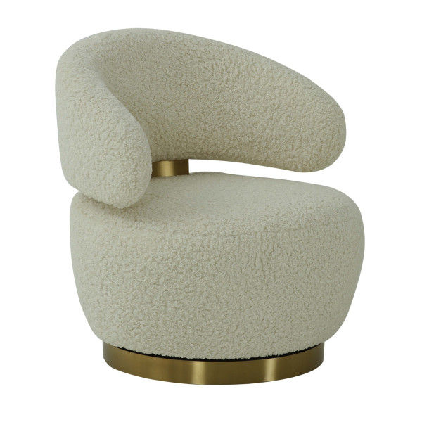Dallas Faux Shearling Chair thumbnail 2