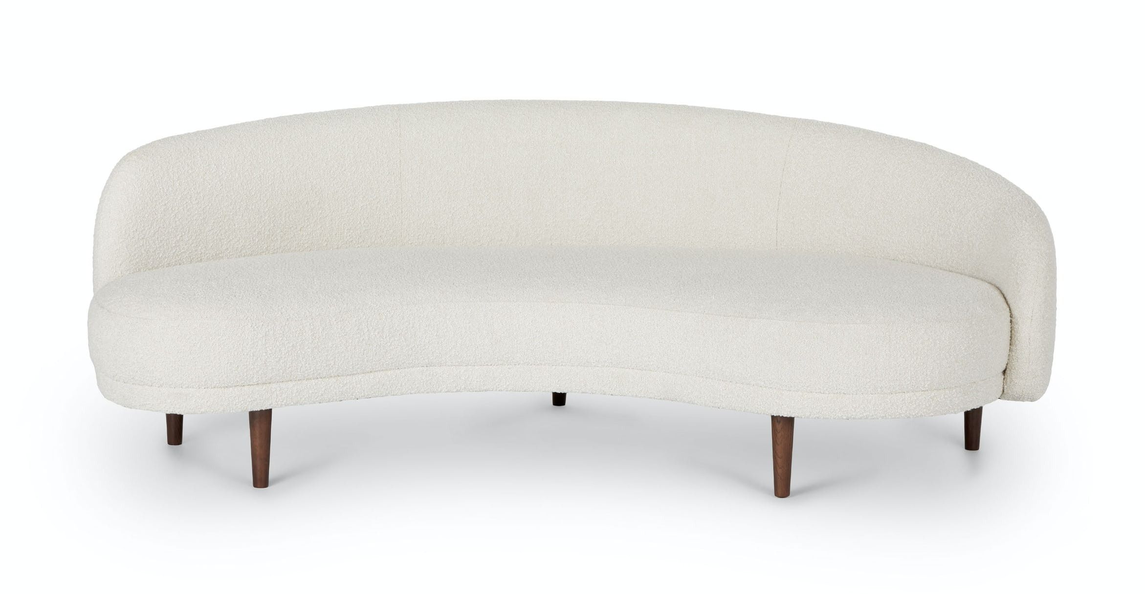 Kayra Ivory Boucle Sofa thumbnail 2