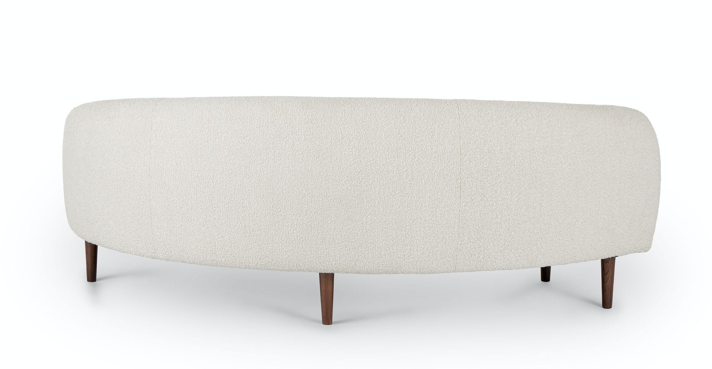 Kayra Ivory Boucle Sofa thumbnail 4