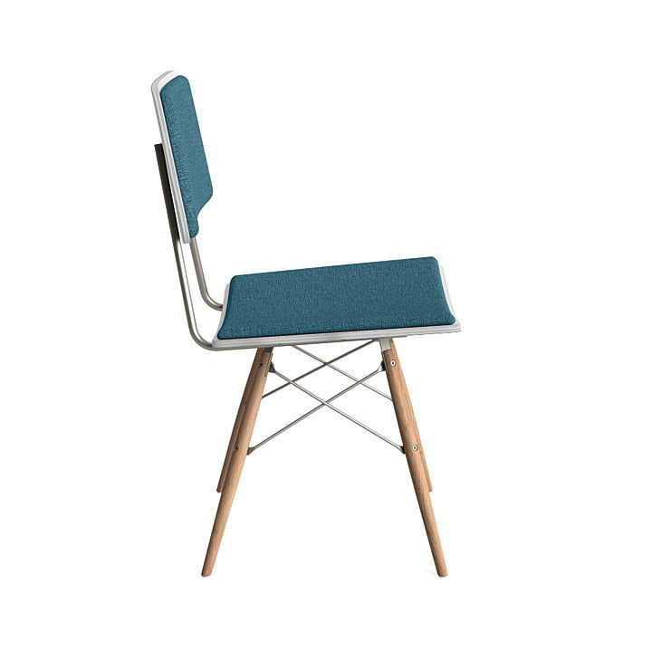 White Polk Side Chair thumbnail 2