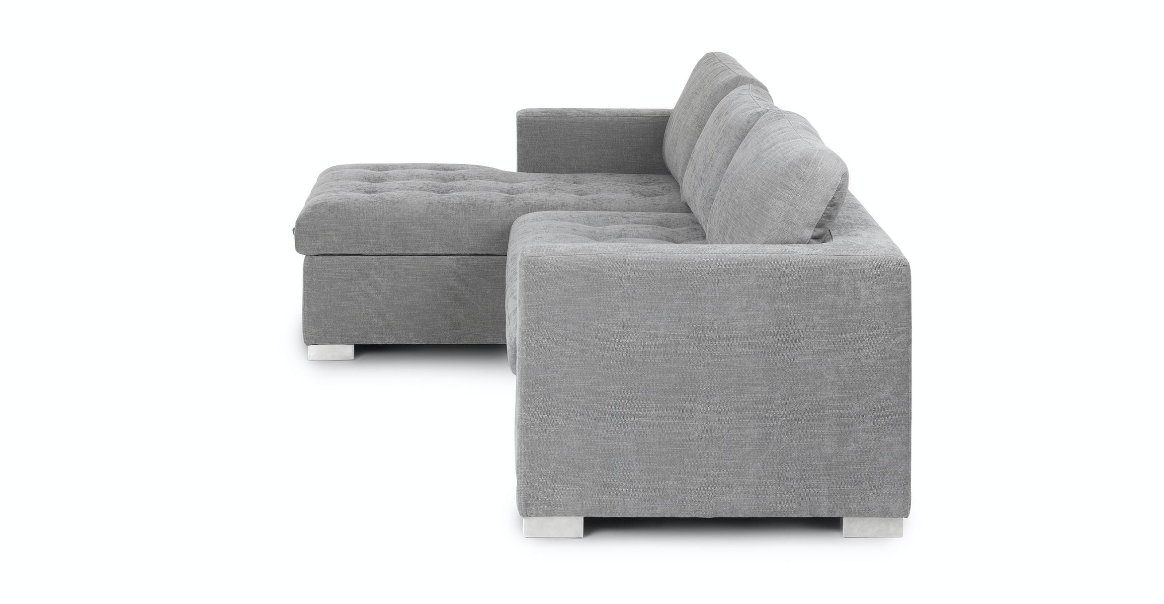 Soma Dawn Gray Left Sofa Bed thumbnail 4