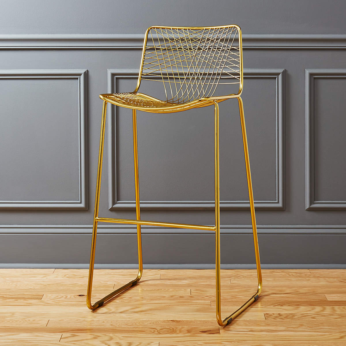 ALPHA BRASS BAR STOOL thumbnail 5