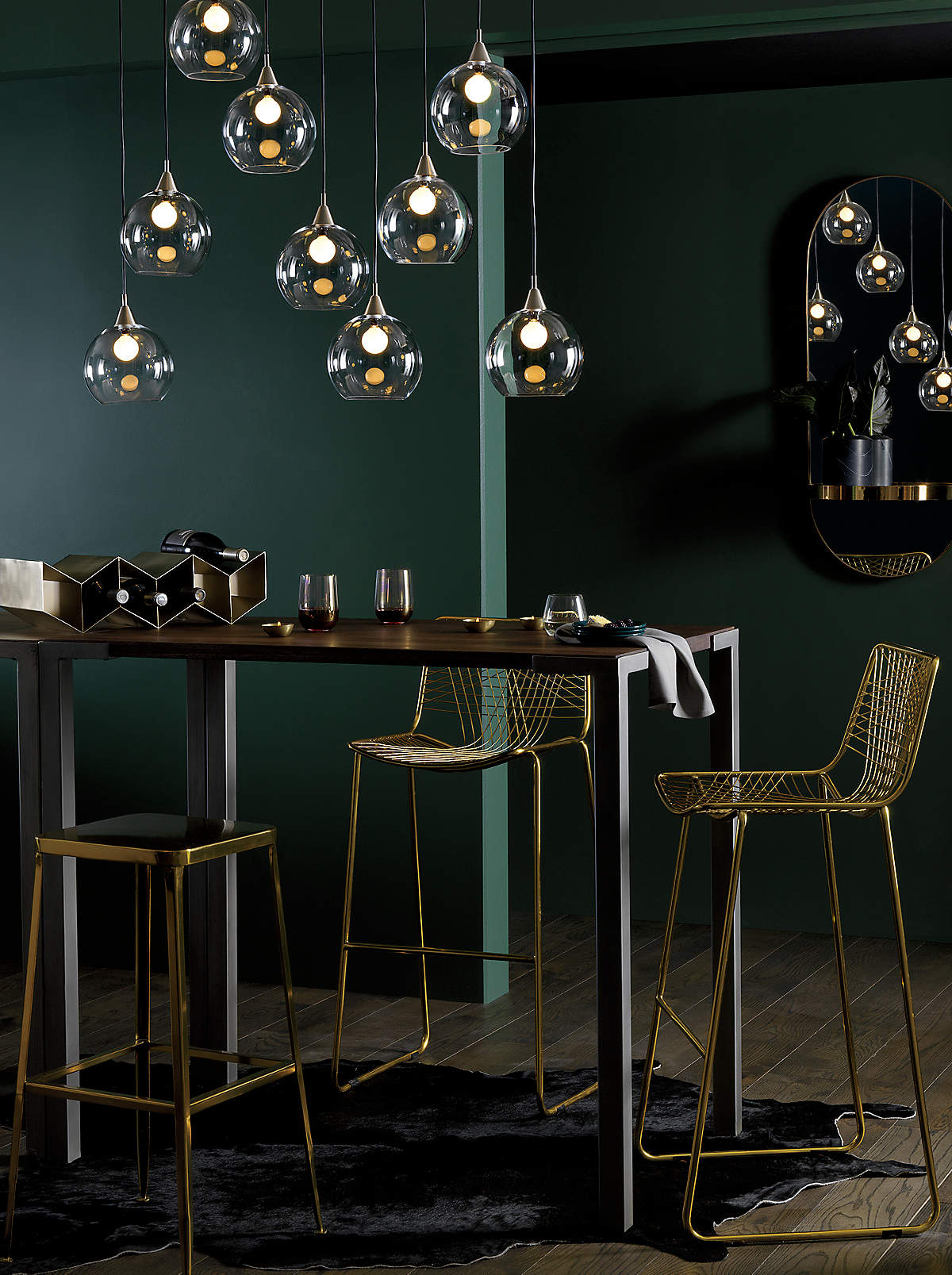 ALPHA BRASS BAR STOOL thumbnail 7