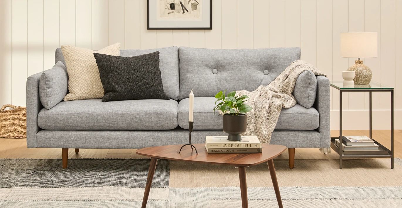 Anton Winter Gray Sofa thumbnail 2