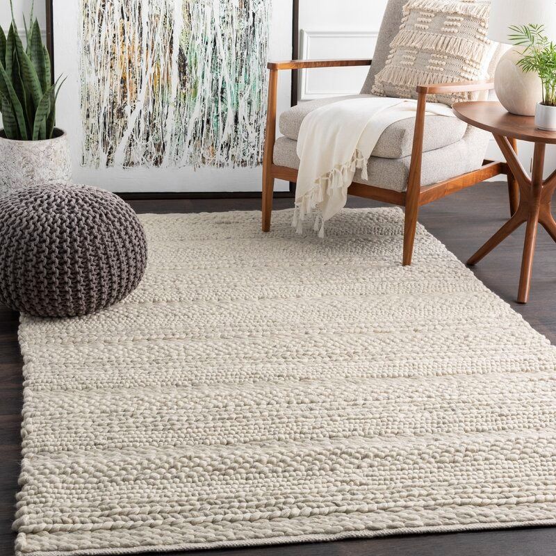 Othello Handmade Flatweave Wool Ivory Area Rug-2'6''x10' thumbnail 2