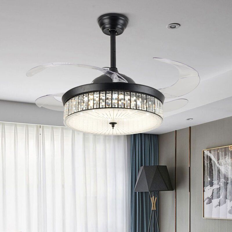 Alora Blade LED Chandelier Ceiling Fan thumbnail 2