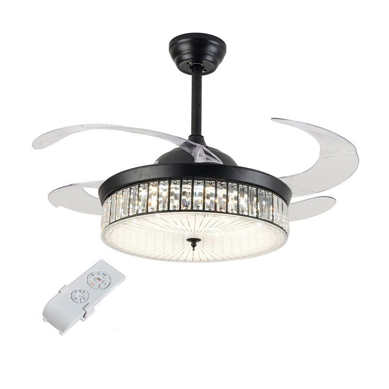 Alora Blade LED Chandelier Ceiling Fan thumbnail 3