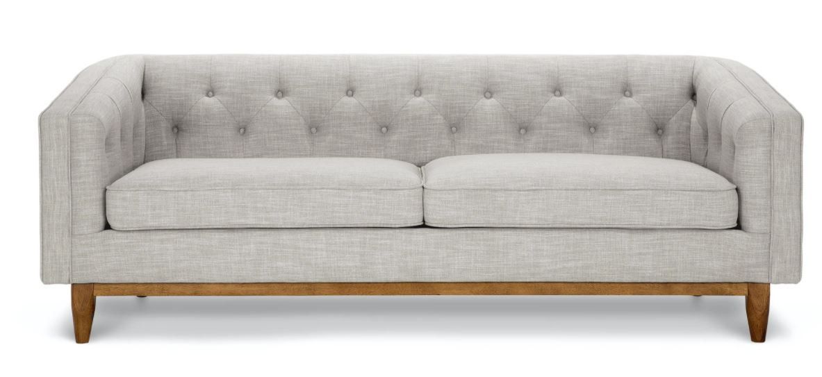 Alcott Rain Cloud Gray Sofa thumbnail 2