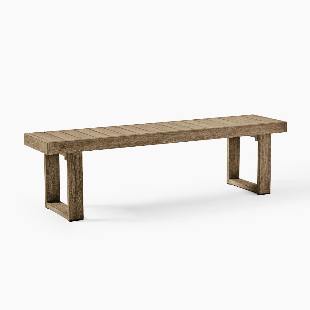 Portside Outdoor Dining Bench thumbnail 2