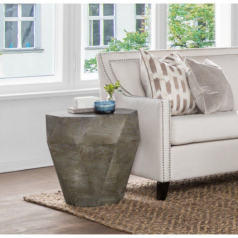 Duval Drum End Table thumbnail 2