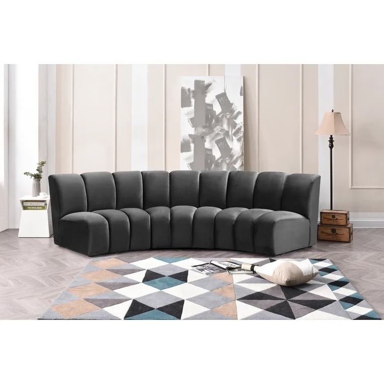 Robertsville Velvet Symmetrical Corner Sectional thumbnail 2
