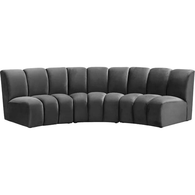 Robertsville Velvet Symmetrical Corner Sectional thumbnail 3