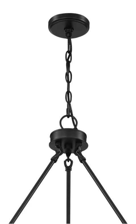 Light Candle Style Wagon Wheel Chandelier thumbnail 3