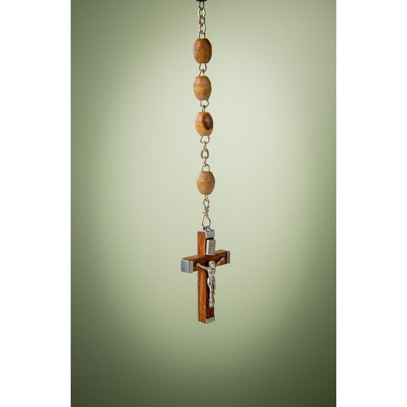 Rosary with Jerusalem Cross Sculpture thumbnail 2