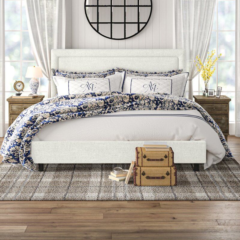 Aberdeen Upholstered Panel Bed-King thumbnail 2