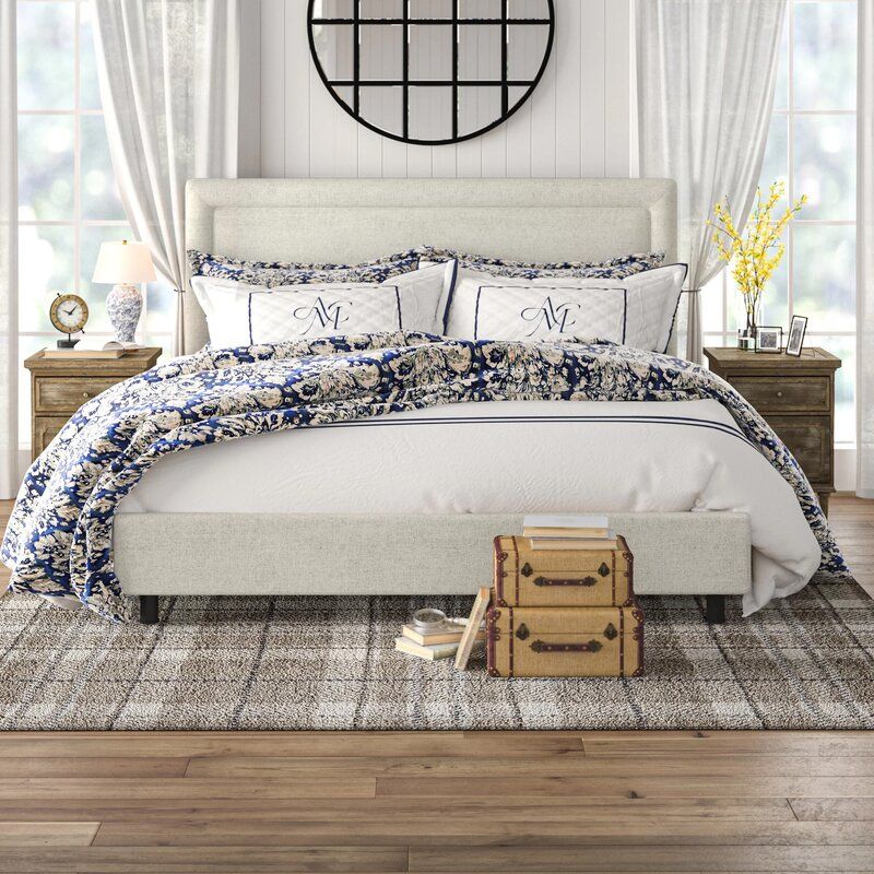 Aberdeen Upholstered Panel Bed-King thumbnail 3