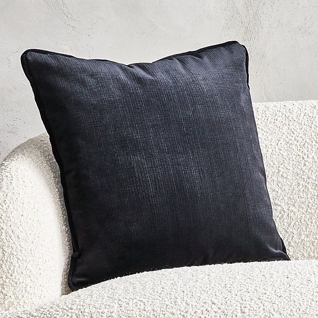 Quarry 20"x20" Faux Mohair Throw Pillow Cover thumbnail 2