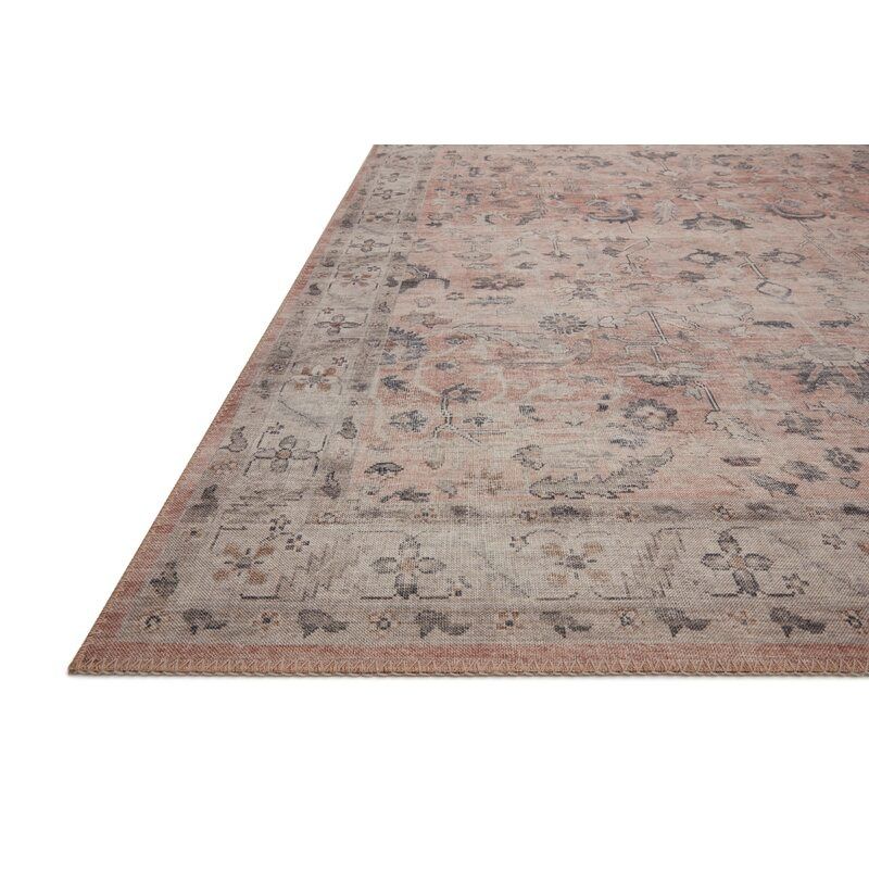 Jacques Oriental Dark Blush Area Rug-7'6''x9'6'' thumbnail 3