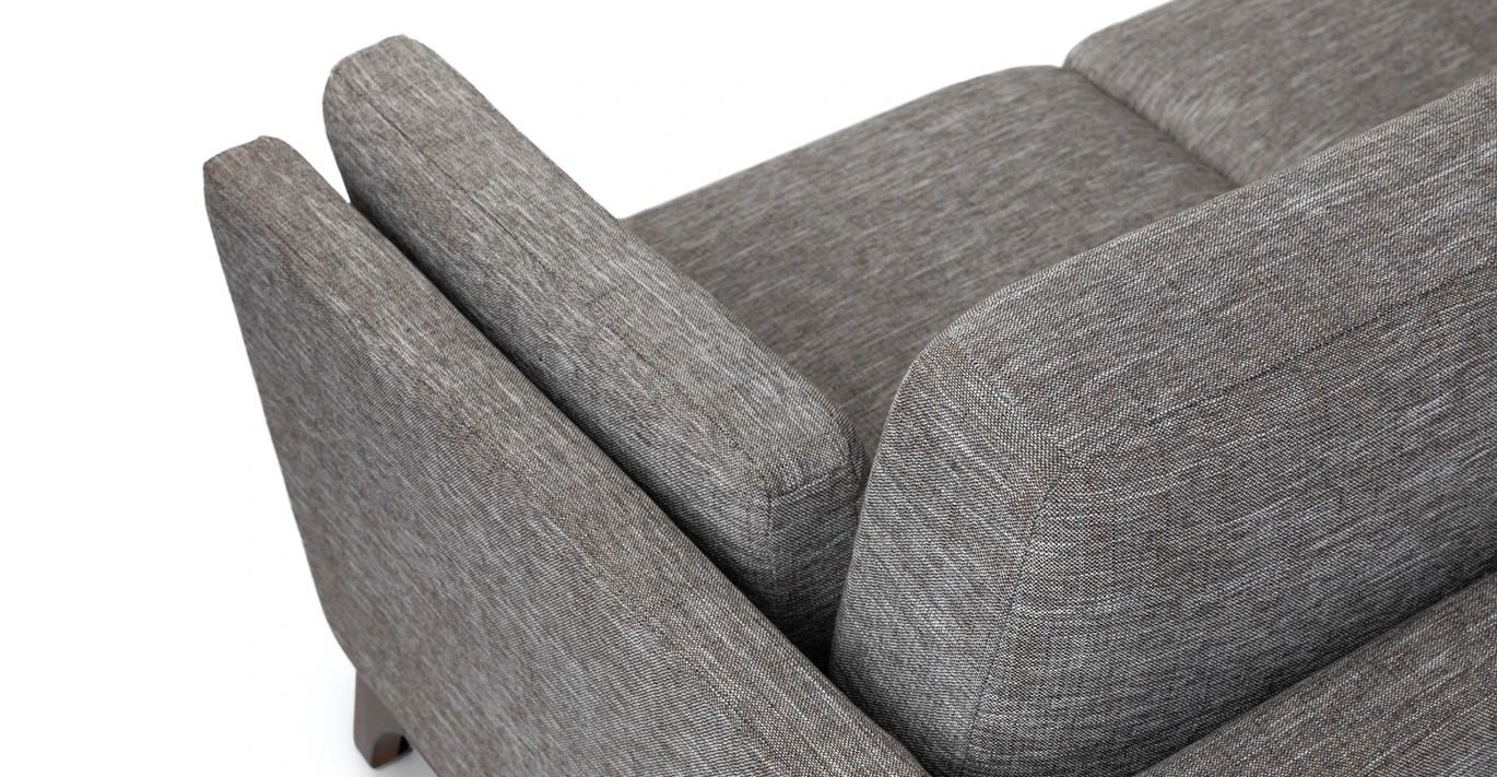 Ceni Volcanic Gray Loveseat thumbnail 6