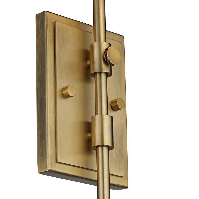 Seline Warm Gold Adjustable Plug In Wall Lamp thumbnail 5