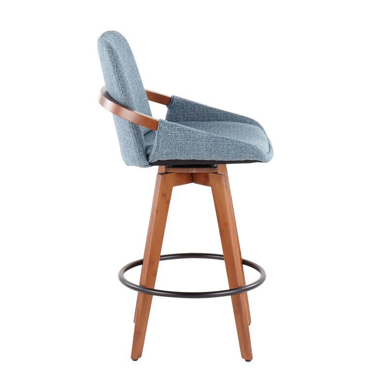 Ondina Swivel Bar Stool thumbnail 2