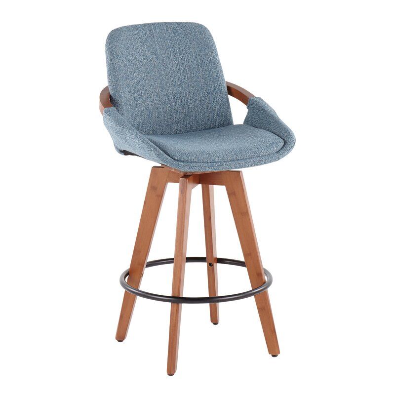 Ondina Swivel Bar Stool thumbnail 3