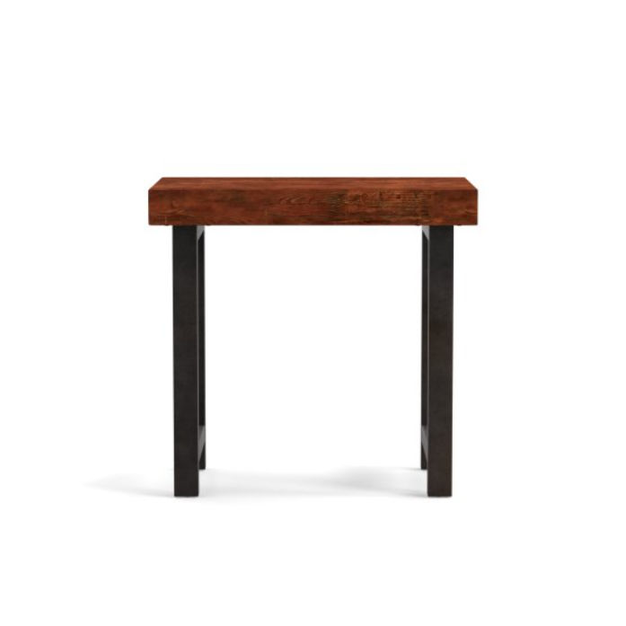Griffin Reclaimed Wood End Table thumbnail 3