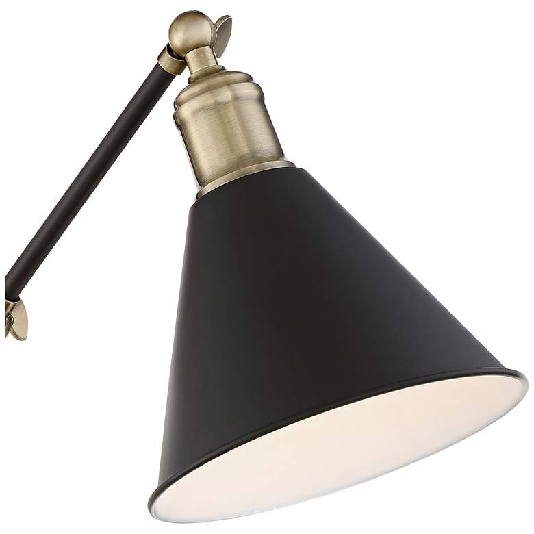 Wray Black and Antique Brass Plug thumbnail 2