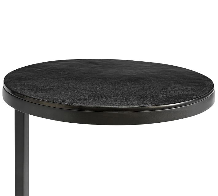 Duke Round Metal Accent Table (10") thumbnail 3