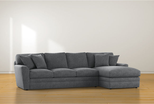 Prestige Foam 2 Piece Sectional Chaise thumbnail 2