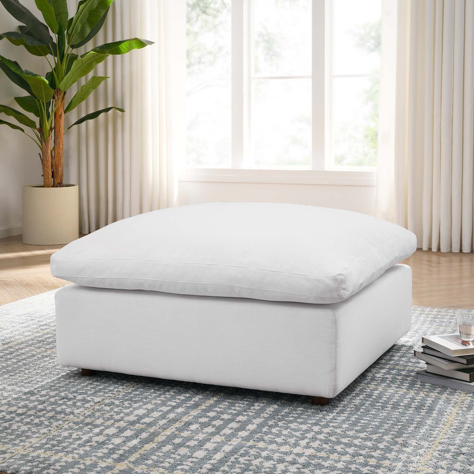 Moxi Ottoman White thumbnail 2