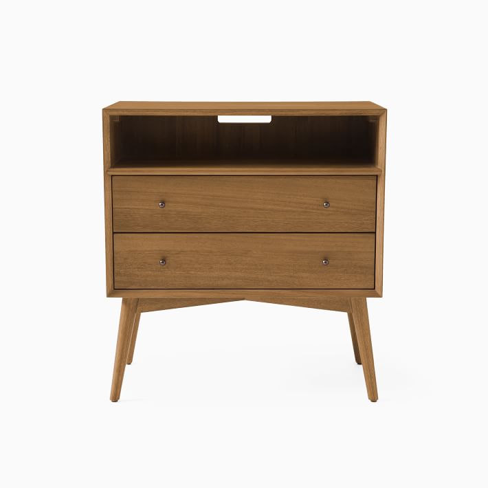 Mid-Century Grand Nightstand - Acorn thumbnail 3