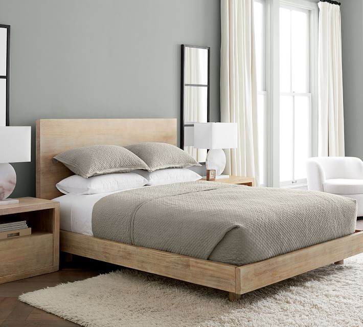 Cayman Platform Bed And Headboard-King thumbnail 2
