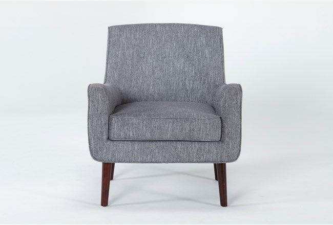 Kendra Grey Accent Chair thumbnail 2