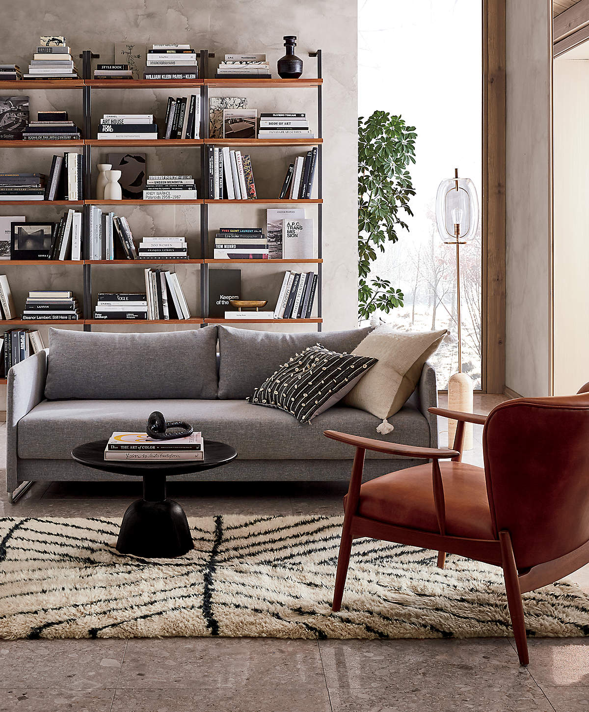 Troubadour Saddle Leather Wood Frame Chair thumbnail 7