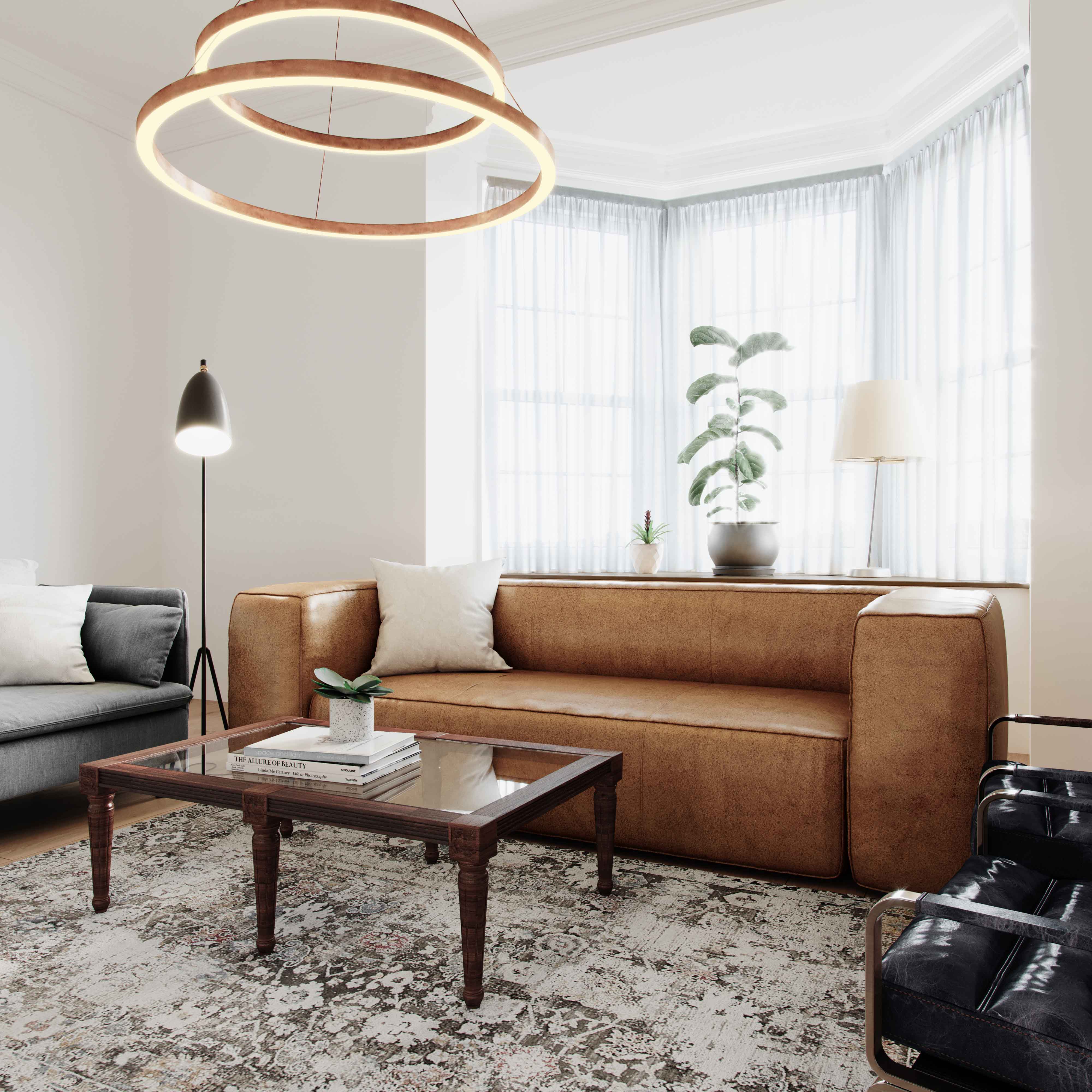 Nova Brown Sofa thumbnail 2