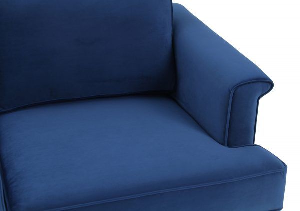 PORTER NAVY VELVET SOFA thumbnail 6