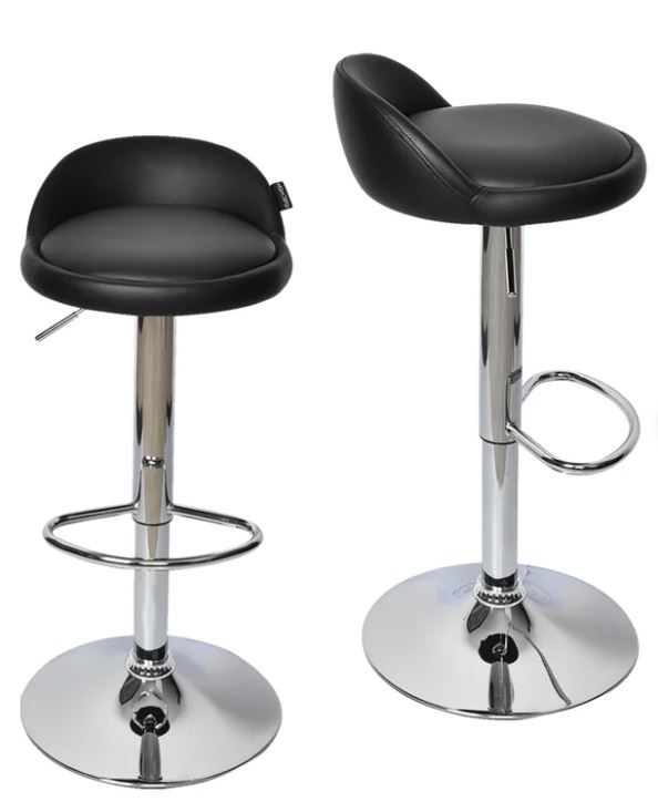 Darla Mae Swivel Adjustable Height Bar Stool thumbnail 2