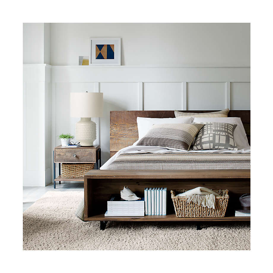 Atwood Bed with Bookcase-King thumbnail 2