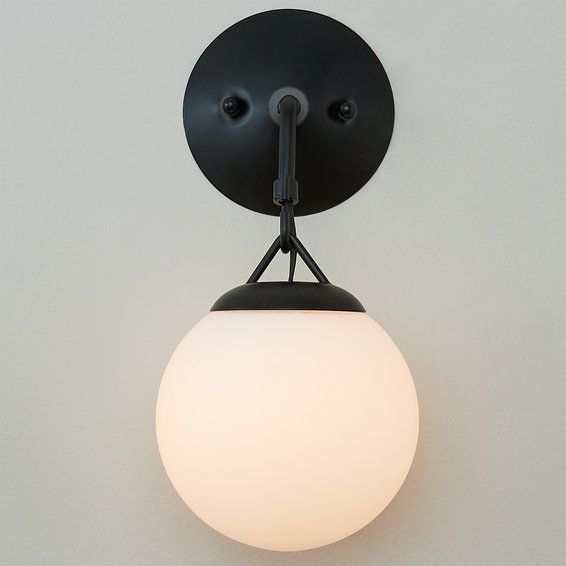 HOOKED GLOBE WALL SCONCE thumbnail 3