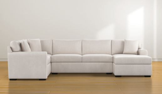 Cypress Foam Three Piece Sectional Right Arm Chaise thumbnail 2