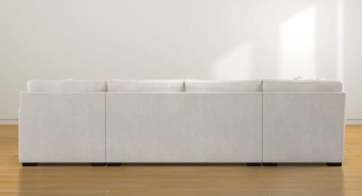 Cypress Foam Three Piece Sectional Right Arm Chaise thumbnail 3